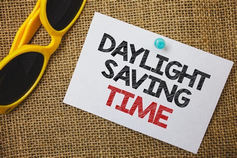 WATER NOTICE Daylight saving .